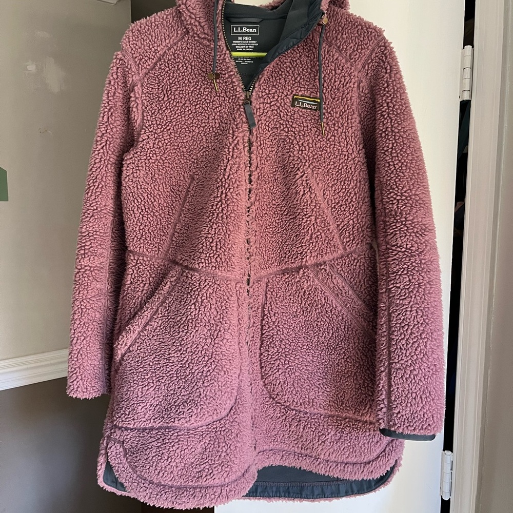 LL Bean Women’s Mountain Pile Fleece Coat